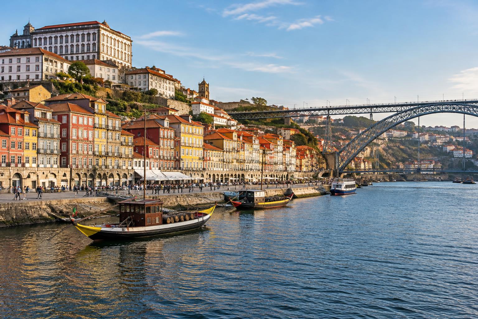 Oporto, Lisboa y Madrid — 6 u 8 días